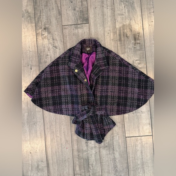 Luii Belted Cape / Jacket. Size Small. - Picture 4 of 9